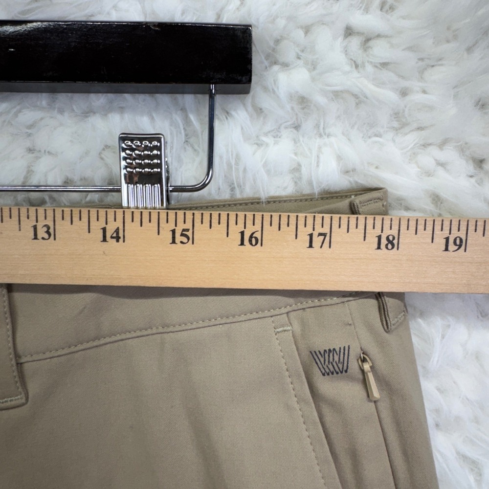 Mack Weldon Radius Pant 36x32 Tan Khaki Performance Chino Techwear Gorpcore - Picture 6 of 9